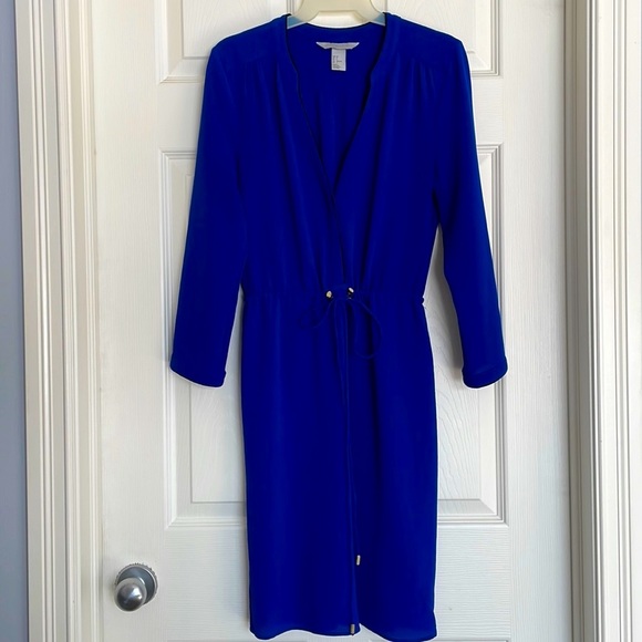 H&M Conscious Blue Long Sleeve Dress - Picture 3 of 7